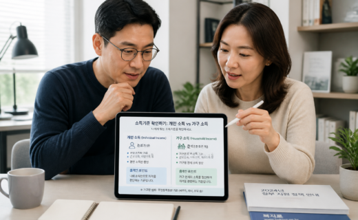 40대 맞벌이 가정이 정부정책을 볼 때 가구 기준을 확인할 것