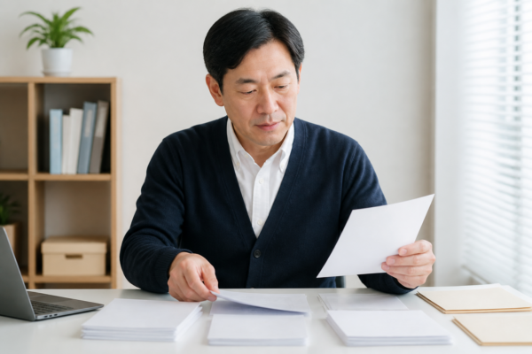 40대 이상이 정책 신청 전 필요한 증빙서류를 미리 준비할 것