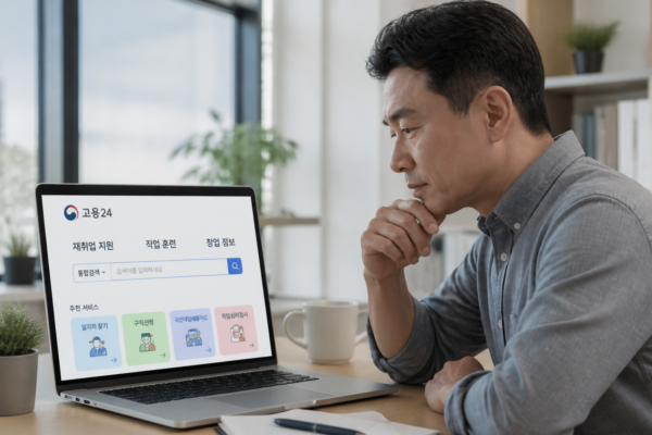 퇴직을 앞둔 50대 직장인이 고용24에서 먼저 확인할 것