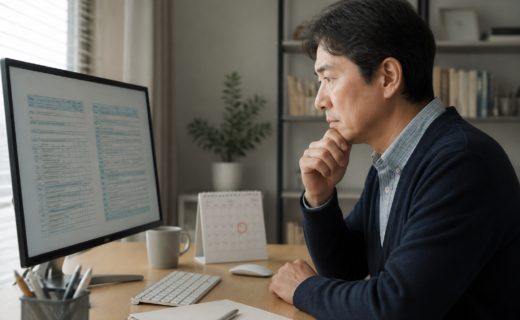 40대 이상이 세금 환급 글을 볼 때 공식 신고기간을 확인할 것