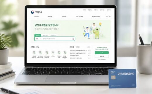 40대 직장인이 전직을 위해 국민내일배움카드 발급받는 절차